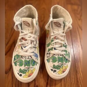 VANS Sk8-Hi Tapered Eco Theory Skater Mens 3.5 Womens 5 Youth 3.5 Cotton Hemp
